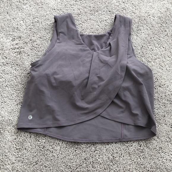 Lululemon Nulu Twist Back Yoga Tank - Picture 2 of 3